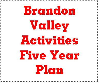 Text Box: Brandon Valley
Activities
Five Year Plan
