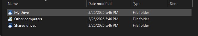 Google Drive Folders