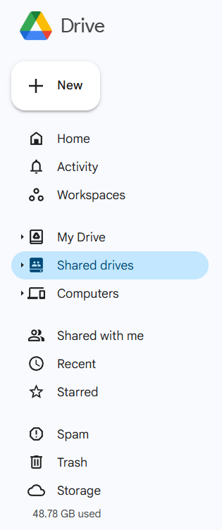 Share Drives on Google Drive
